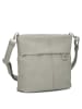 Zwei Mademoiselle M8 - Schultertasche 25 cm (cord-espresso) in sage