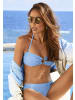 LASCANA Bandeau-Bikini in hellblau