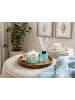 Beliani 2-tlg Kerze CLASSY TINT in Blau