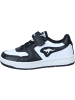 Kangaroos Sneakers Low in jet black/white