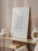 Tales by Jen Poster / Kunstdruck "Don't stop until you're proud" I Ohne Rahmen
