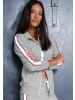 H.I.S Sweatjacke in grey-melange