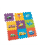 relaxdays 9-tlg. Puzzlematte "Fahrzeuge" in Bunt