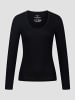 Erlich Textil  Langarmshirt LIGHT TOUCH LONGSLEEVE in schwarz