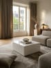 KADIMA DESIGN Couchtisch MONOBLOC 60 x 60 x 30 cm Hochglanz MDF lackiert in Weiß