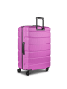Franky Munich 4.0 4 Rollen Trolley L 76 cm mit Dehnfalte in pink dull