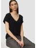 QS T-Shirt  in  9999_schwarz
