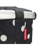 KLICKfix reisenthel Bikebasket 15 - Lenkerkorb 35 cm (twist sage) in black dots