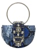 faina Women Handbag in Dark Blue