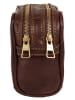 piké Kulturtasche in braun