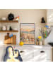 Mr. & Mrs. Panda Plakat Muscheln Romantisch Design mit Spruch in Weiß