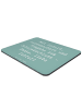 Mr. & Mrs. Panda Mousepad Spruch Danke Lehrer mit Spruch in Meeresbrise