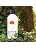 Mr. & Mrs. Panda Kindertrinkflasche Blume Mohnblume mit Spruch in Weiß