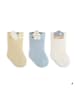 MUNADUNA 3er-Set Winter Baby Socken A
