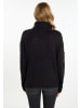 myMo Damen Strickpullover in Schwarz