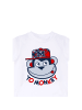Denokids Set Monkey Plaid in rot