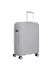 D&N Travel Line 4500 4 Rollen Trolley M 65 cm mit Dehnfalte in grey
