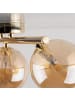 Licht-Erlebnisse Deckenlampe (B)23 x (L)47 x (H)17 cm in Gold BernsteinGold Bernstein