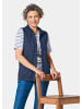 GOLDNER Strickweste Sportliche Strickweste in marine