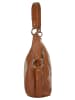 Samantha Look Handtasche echt Leder in cognac
