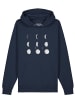 wat? Apparel Sweatshirt Moonphases in Dunkelblau