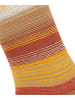 Burlington Socken Stripe in Toffee