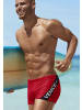 Venice Beach Boxer-Badehose in rot