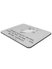 Mr. & Mrs. Panda Mousepad Handball Wurf mit Spruch in Grau Pastell