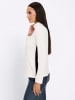 Heine Langarm-Shirt in ecru-marine