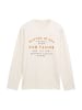 Tom Tailor Longsleeve in weiß