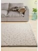 Atticgo Hochflor-Teppich LUSH in creme/schwarz