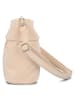 Zwei Mademoiselle M8 - Schultertasche 25 cm (nubuk-espresso) in sand