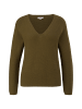 s.Oliver Strickpullover langarm in Olive