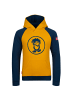 Trollkids Hoodie Stavanger in golden yellow