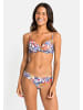 Vivance Push-Up-Bikini-Top in grau-bedruckt