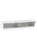 Beliani TV-Schrank EDMONTON in Weiß - (W) 140 x (H) 30 x (L) 35 cm