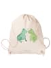 Mr. & Mrs. Panda Sportbeutel Frosch Liebe ohne Spruch in Creme