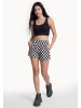 myMo ROCKS Women Shorts in Black Check