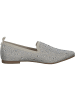 La Strada Slipper in beige knitted stones