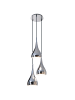 näve Pendelleuchte "STYLE" in chrome - (L)30 cm x (B)30 cm x (H)120 cm