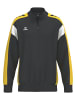 erima Unisex Erwachsene, Erwachsene Trainingsjacke in schwarz/gelb