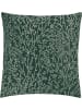 Erwin Müller Jacquard, Baumwollmischung, Gewebt Kissenhülle Malaga in dunkelgrün