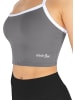 Circle Five Sporttop Doppelpack in Schwarz/Anthrazit