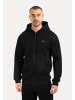 SMILODOX Zip Hoodie Ilyas in Schwarz