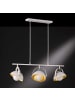 Licht-Erlebnisse Pendelleuchte (B)21 x (L)95 x (T)150 cm in Beton-Optik Gold