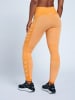 Hummel Leggings Hmlclea Multisport Damen in BLAZING ORANGE/CARROT CURL MELANGE