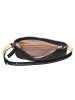 DuDu Sylvie Schultertasche Leder 36.5 cm in black rose