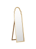 Beliani Standspiegel CHATILLON in Gold - (W) 40 x (H) 150 x (L) 60 cm