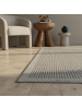 KADIMA DESIGN Teppich Outdoor Waschbar Einfarbig DAFNE Strapazierfähig OEKO-TEX in Grau
