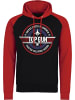 TOP GUN Hoodie in Schwarz